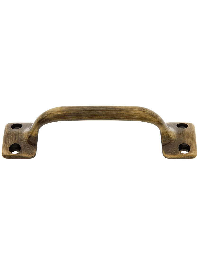 3 1/2-Inch On Center Solid Brass Handle With Choice of Finish